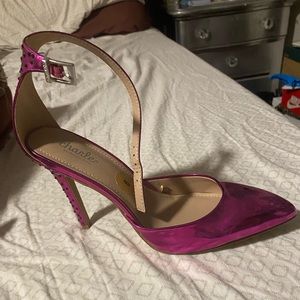 Hot pink heels